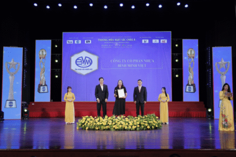 CÔNG TY CP NHỰA BÌNH MINH VIỆT VINH DỰ ĐÓN NHẬN GIẢI THƯỞNG “TOP 10 THƯƠNG HIỆU XUẤT SẮC CHÂU Á 2024”