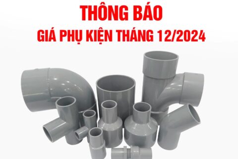 CÔNG TY CP NHỰA BÌNH MINH VIỆT – Cập nhật bản giá phụ kiện của tháng 12 – 2024