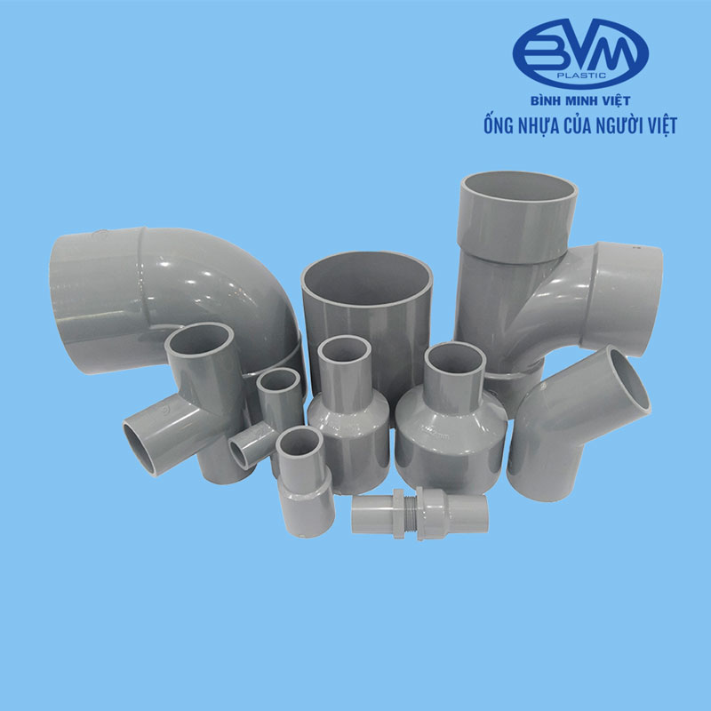Bảng giá Phụ kiện Ống PVC-U Nhựa Bình Minh Việt tháng 9/2025