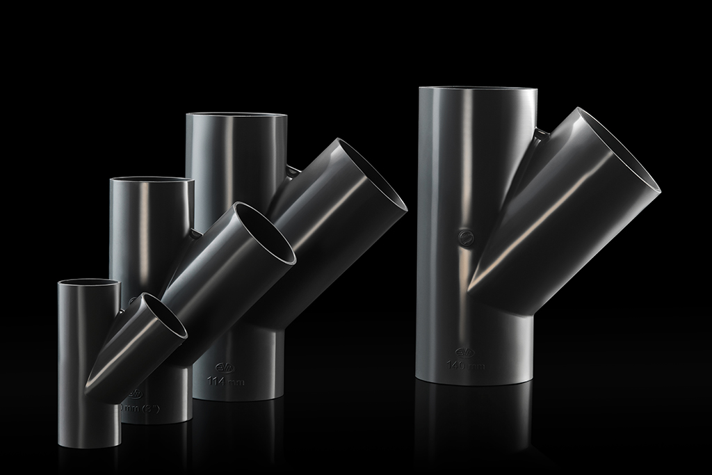 Chữ Y – T45° PVC-U (Y-Tee 45°)