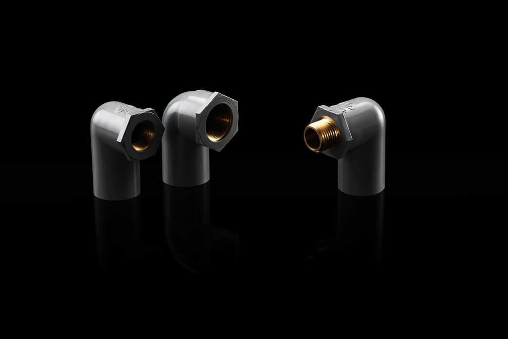 Co ren ngoài thau (Brass male threaded elbow)