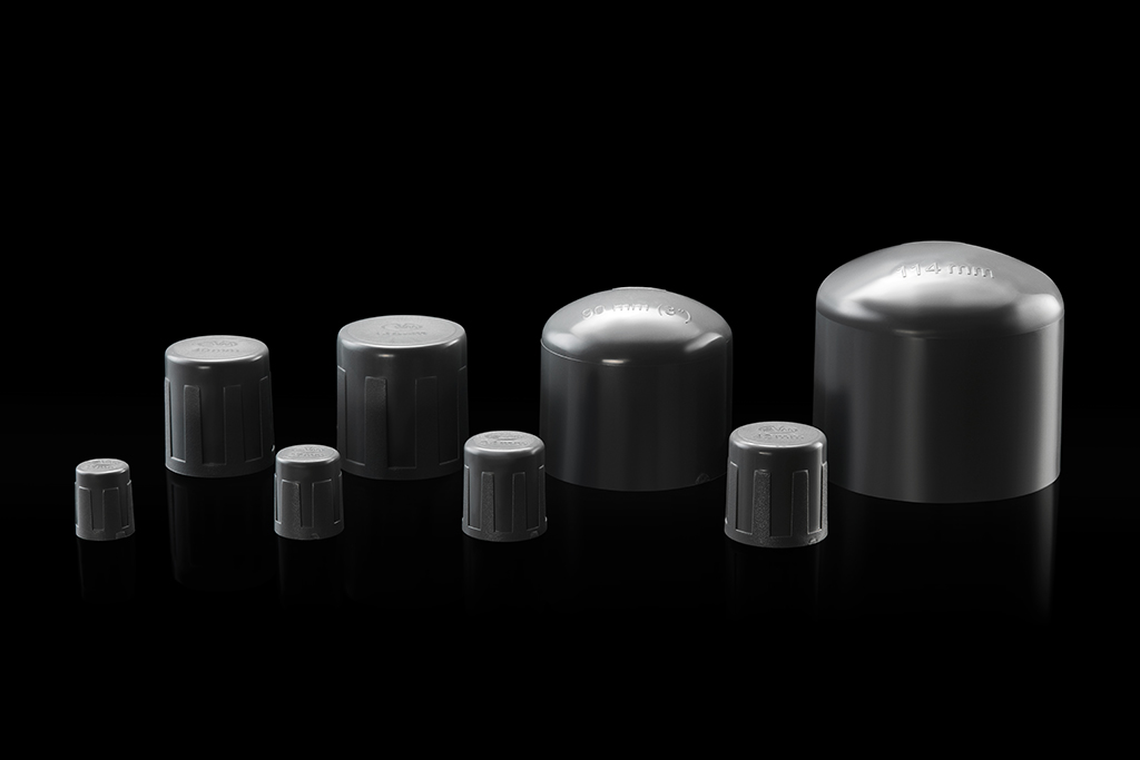 Nắp khóa (End cap) PVC-U