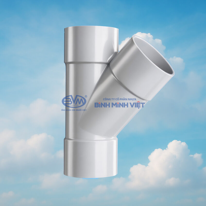 Chữ Y – T45° PVC-U (Y-Tee 45°)
