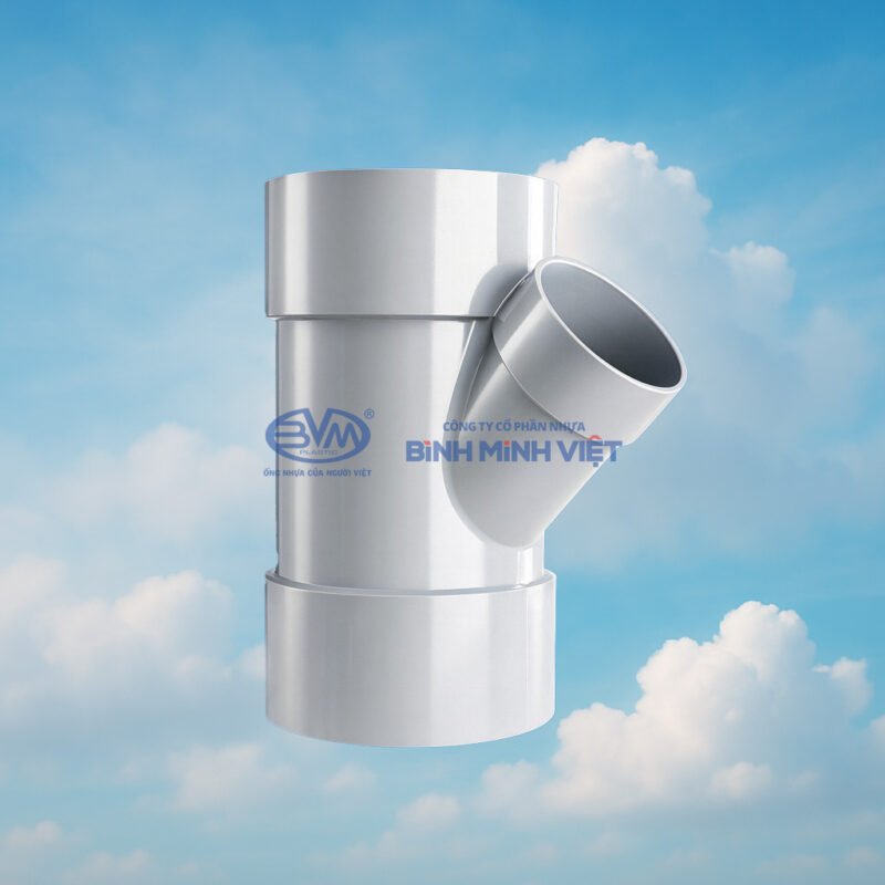Chữ Y rút – T45° PVC-U (Reducing Y-Tee 45°)