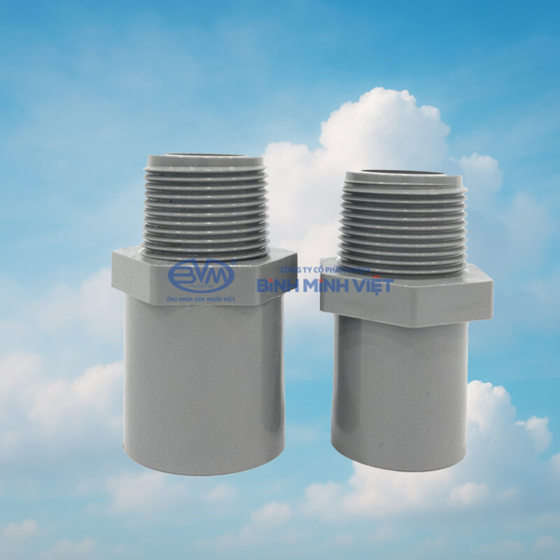 Nối ren ngoài (Male threaded socket) PVC-U