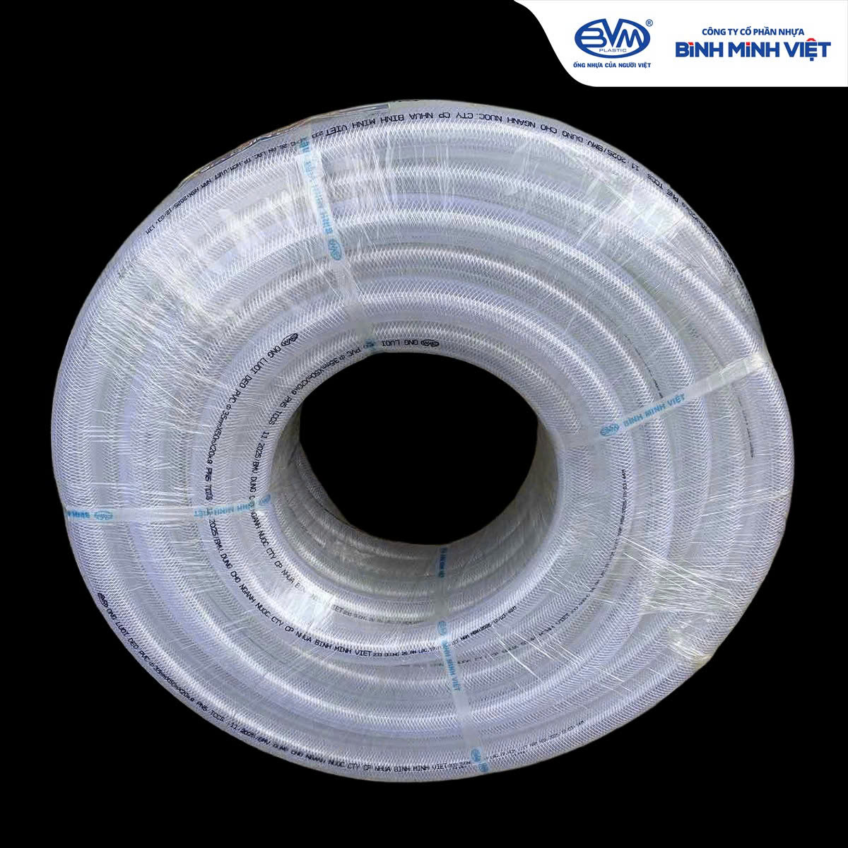 Ống lưới dẻo PVC trắng - Nhựa Bình Minh Việt - Ảnh 3