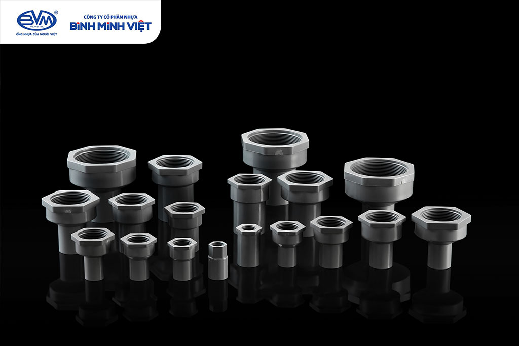 Nối rút có ren trong PVC-U - Nhựa Bình Minh Việt - Ảnh 4